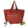 Sac en tissu LE BONHEUR EN FAMILLE