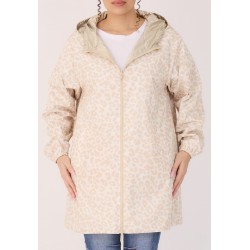 Imperméable BELINE beige/doré