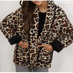 Veste LEOPARD matelassée