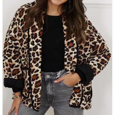 Veste LEOPARD matelassée