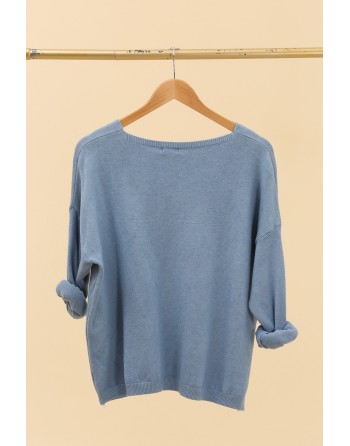 Pull EMILY (bleu jeans)