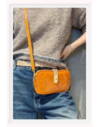 Sac bandoulière LOUNA 100% CUIR