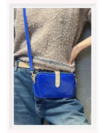 Sac bandoulière LOUNA 100% CUIR