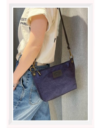 Sac ELISA 100% CROUTE CUIR DE VACHETTE