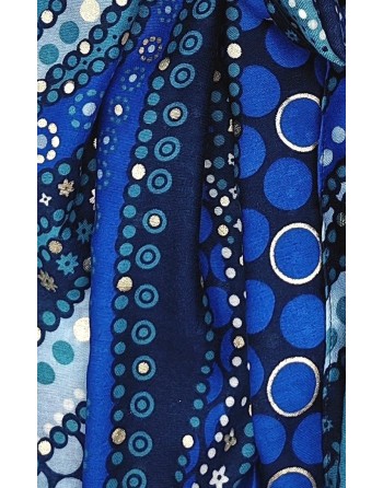 Echarpe SERPA bleu