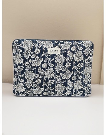 Pochette d'ordinateur matelassée